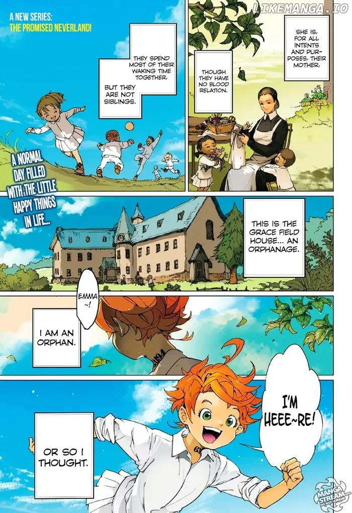 The Promised Neverland Chapter 1
