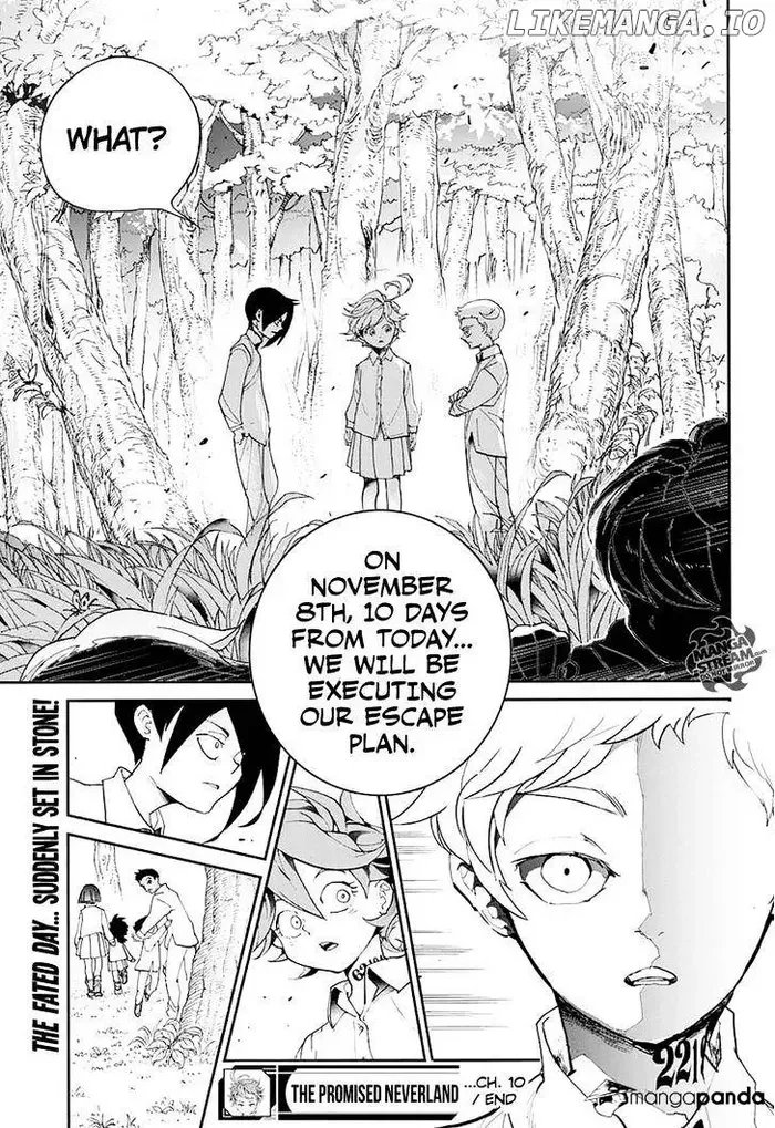 The Promised Neverland Chapter 10