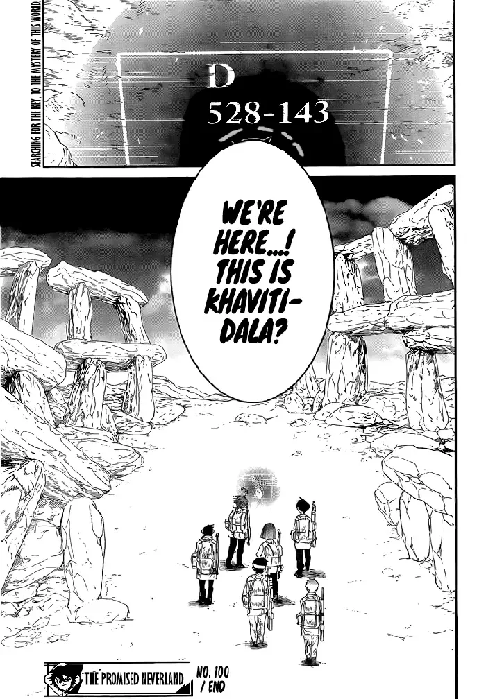 The Promised Neverland Chapter 100