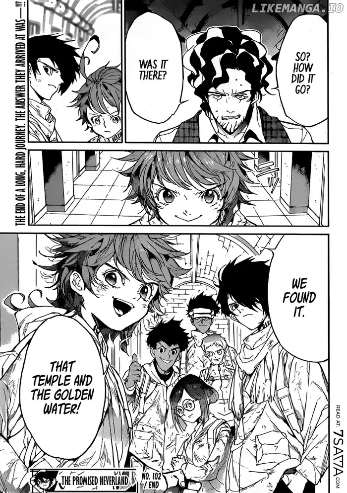 The Promised Neverland Chapter 102