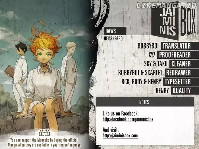 The Promised Neverland Chapter 105