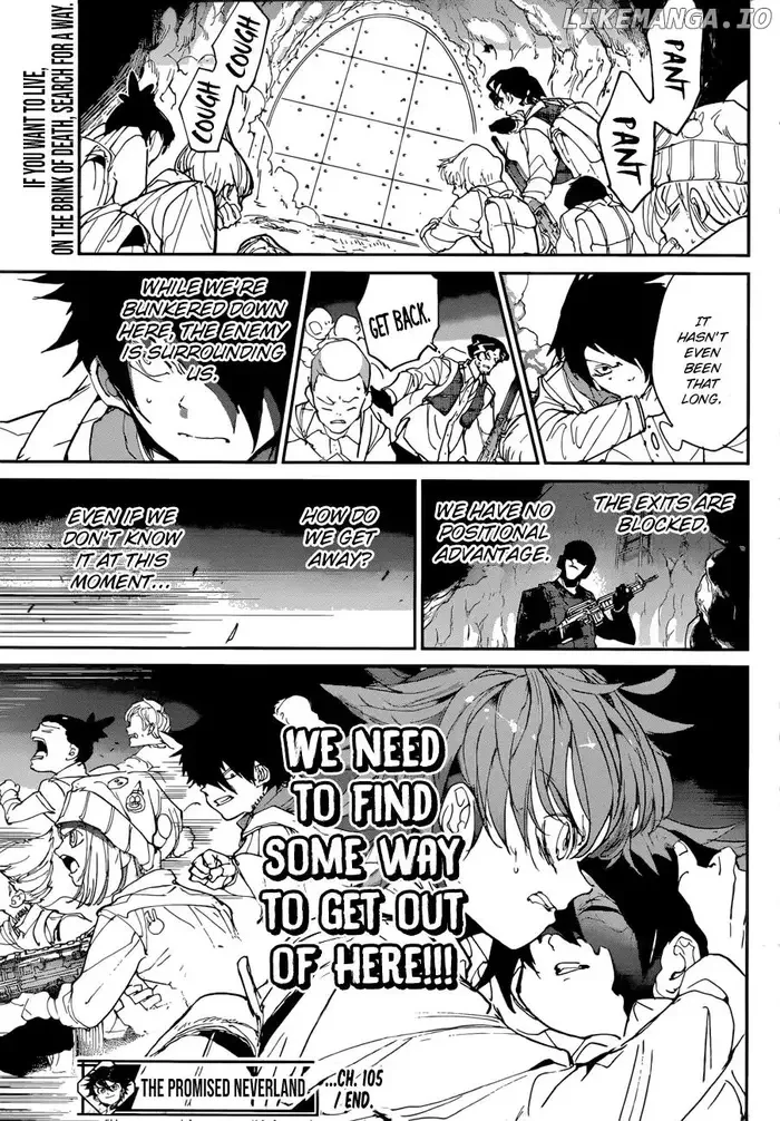 The Promised Neverland Chapter 105