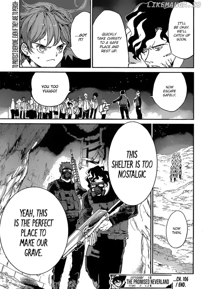 The Promised Neverland Chapter 106