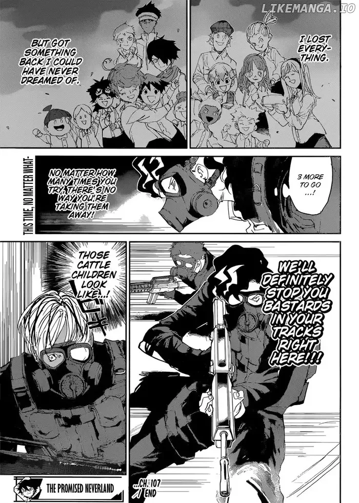 The Promised Neverland Chapter 107
