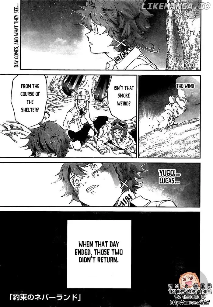 The Promised Neverland Chapter 110