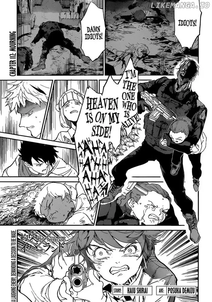 The Promised Neverland Chapter 112