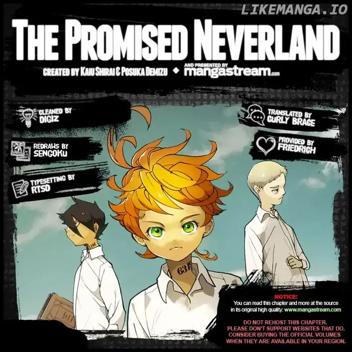 The Promised Neverland Chapter 113