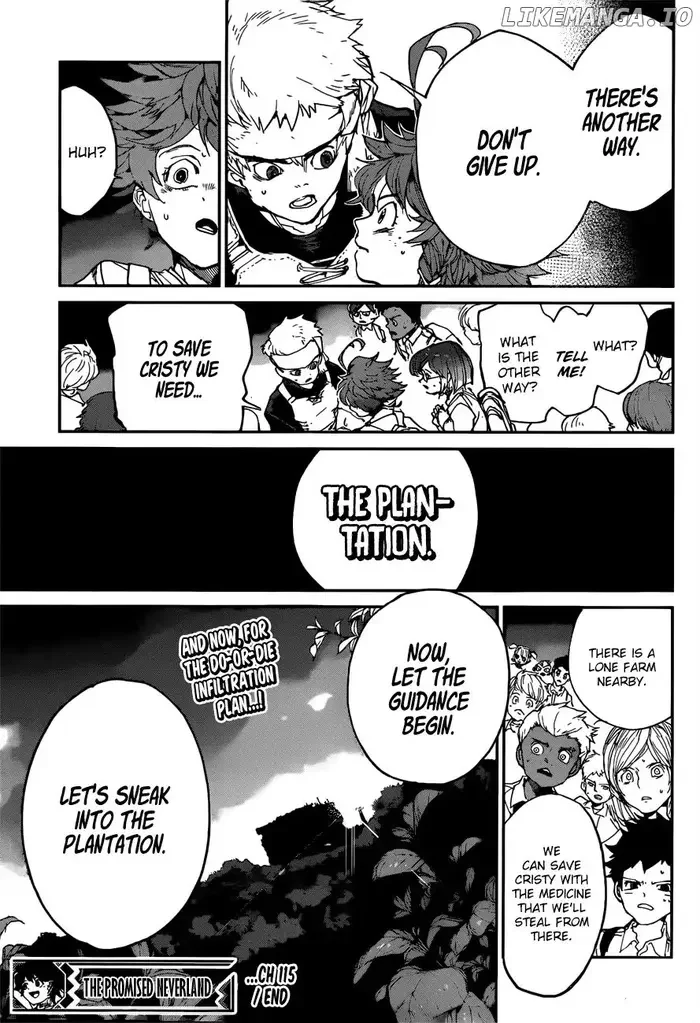 The Promised Neverland Chapter 115