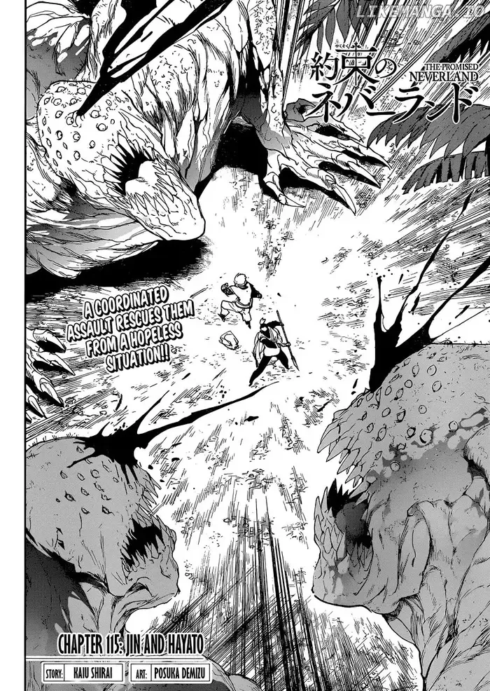 The Promised Neverland Chapter 115
