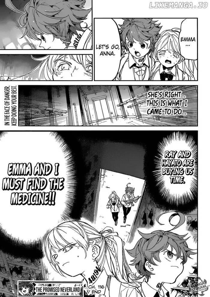 The Promised Neverland Chapter 116
