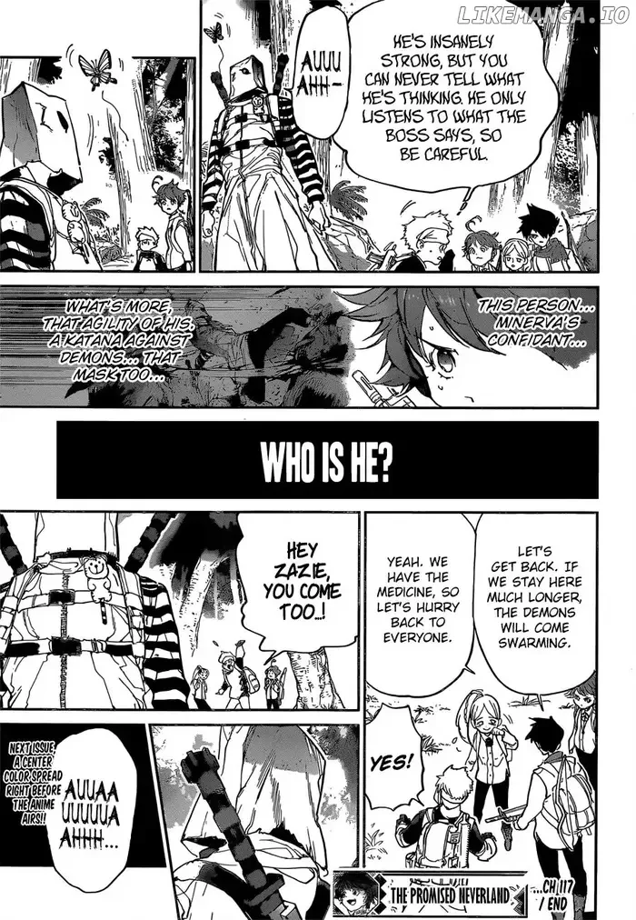 The Promised Neverland Chapter 117