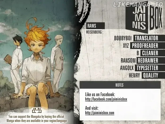 The Promised Neverland Chapter 120