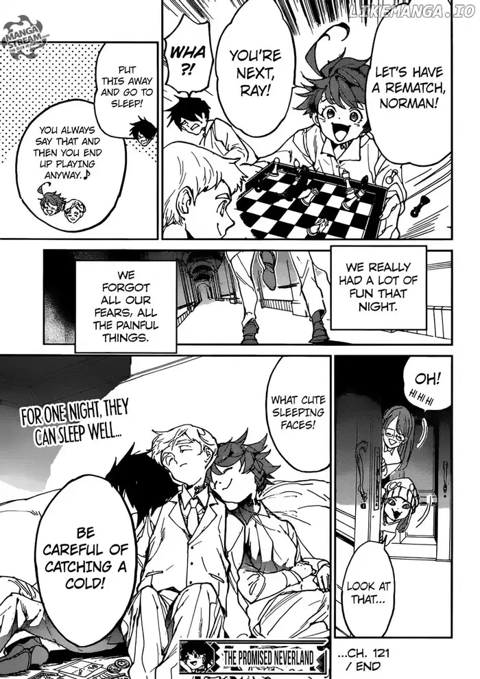 The Promised Neverland Chapter 121