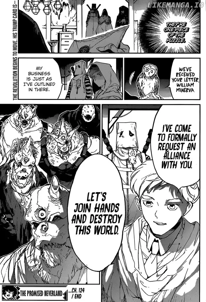 The Promised Neverland Chapter 124