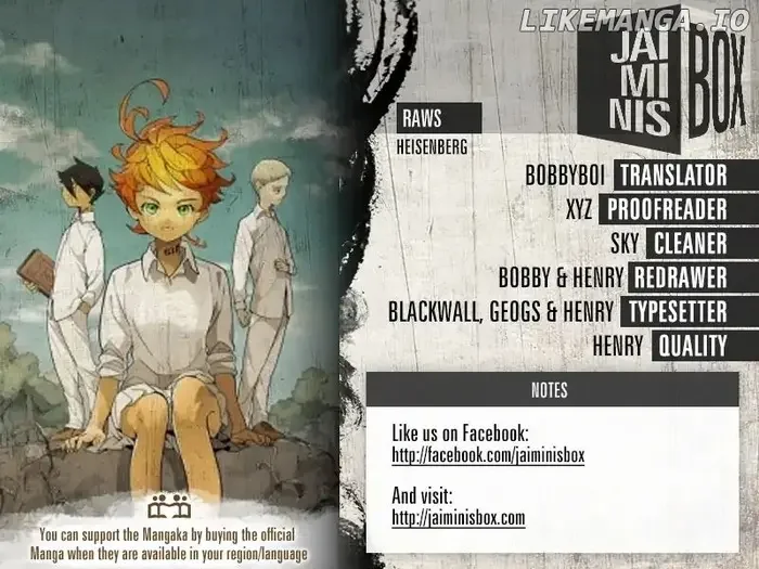 The Promised Neverland Chapter 125