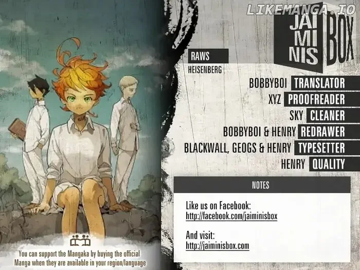 The Promised Neverland Chapter 126