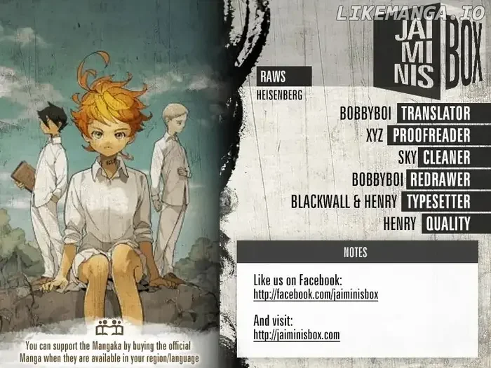 The Promised Neverland Chapter 127