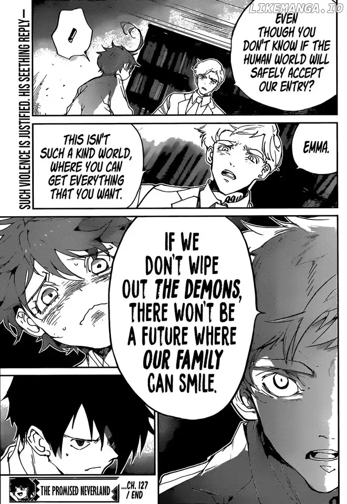 The Promised Neverland Chapter 127