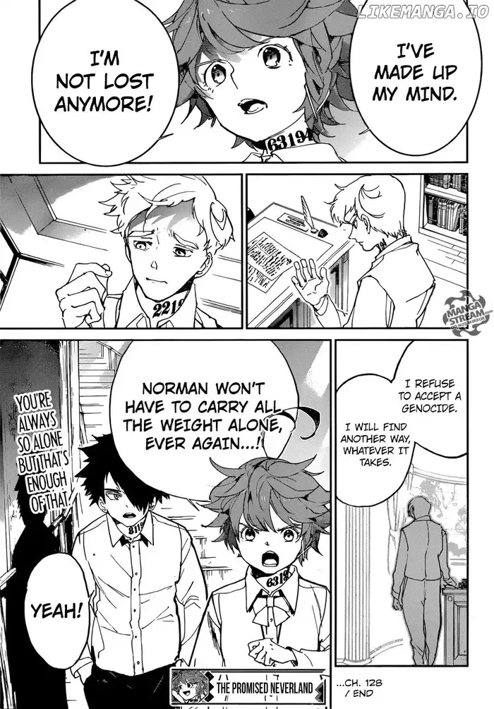 The Promised Neverland Chapter 128