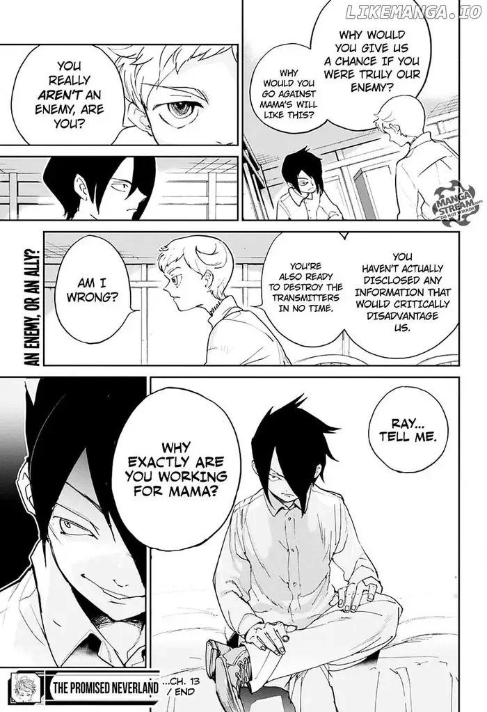 The Promised Neverland Chapter 13
