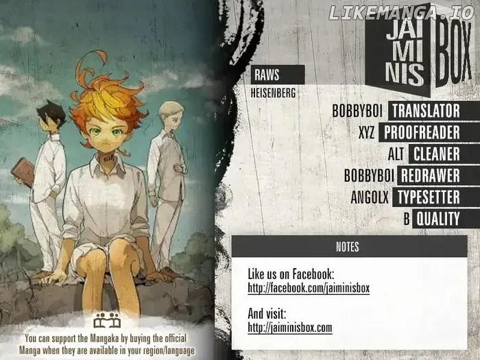The Promised Neverland Chapter 131
