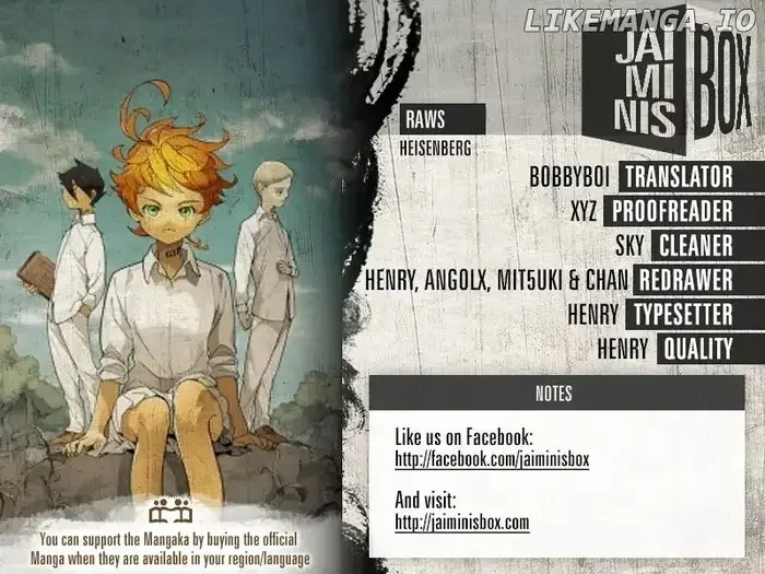 The Promised Neverland Chapter 133