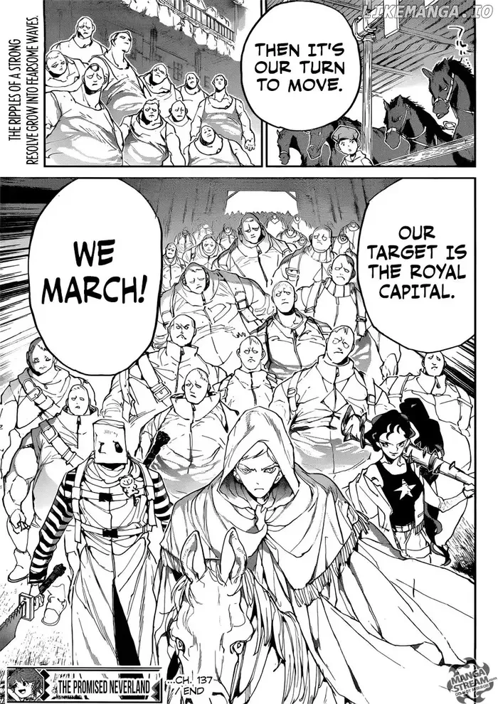 The Promised Neverland Chapter 137