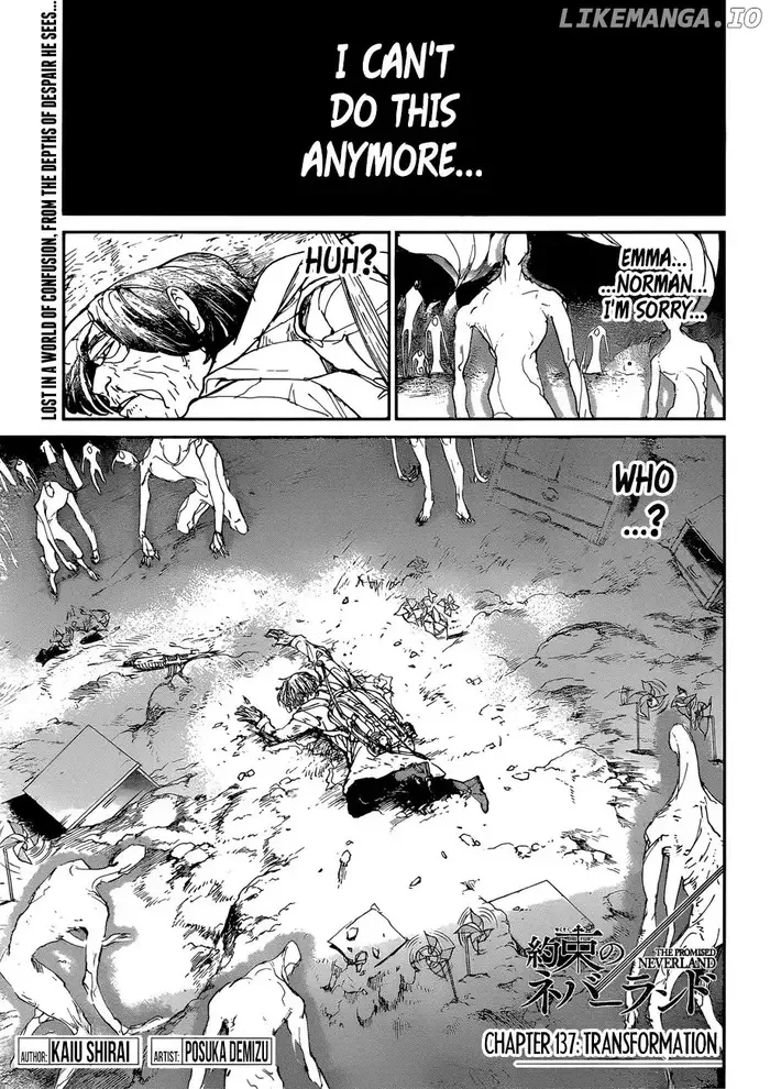The Promised Neverland Chapter 137