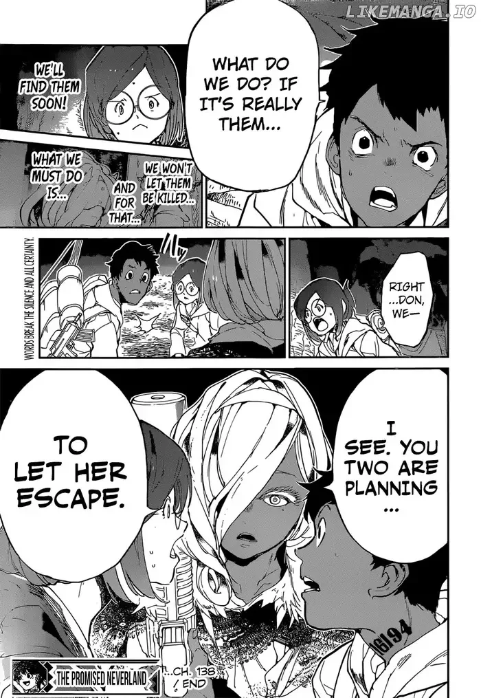 The Promised Neverland Chapter 138