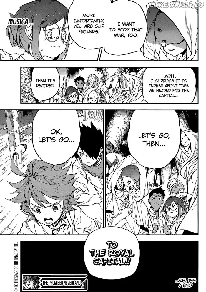 The Promised Neverland Chapter 144