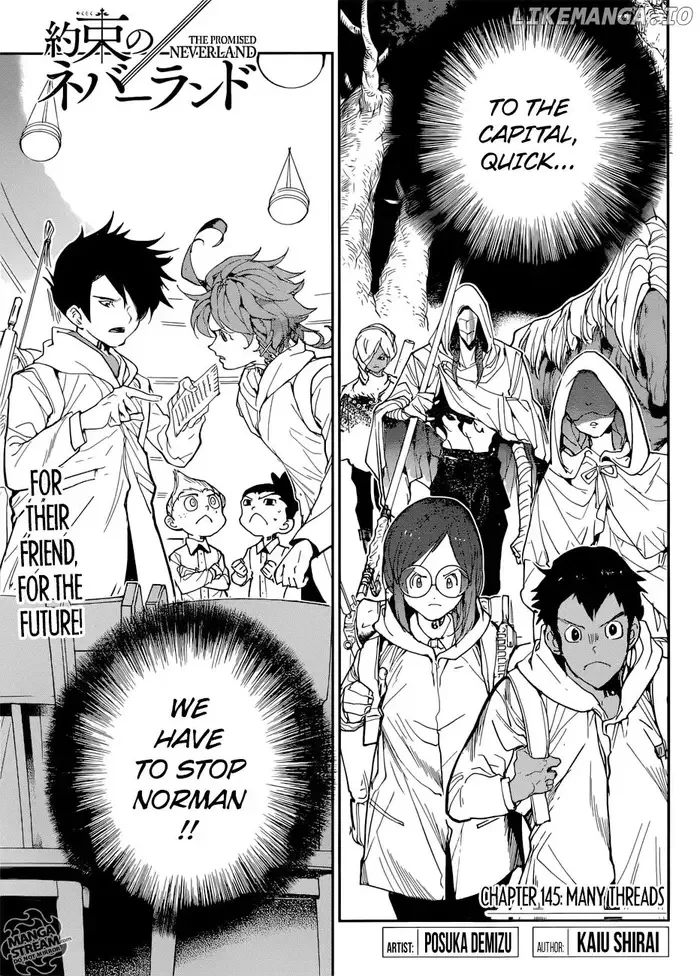 The Promised Neverland Chapter 145