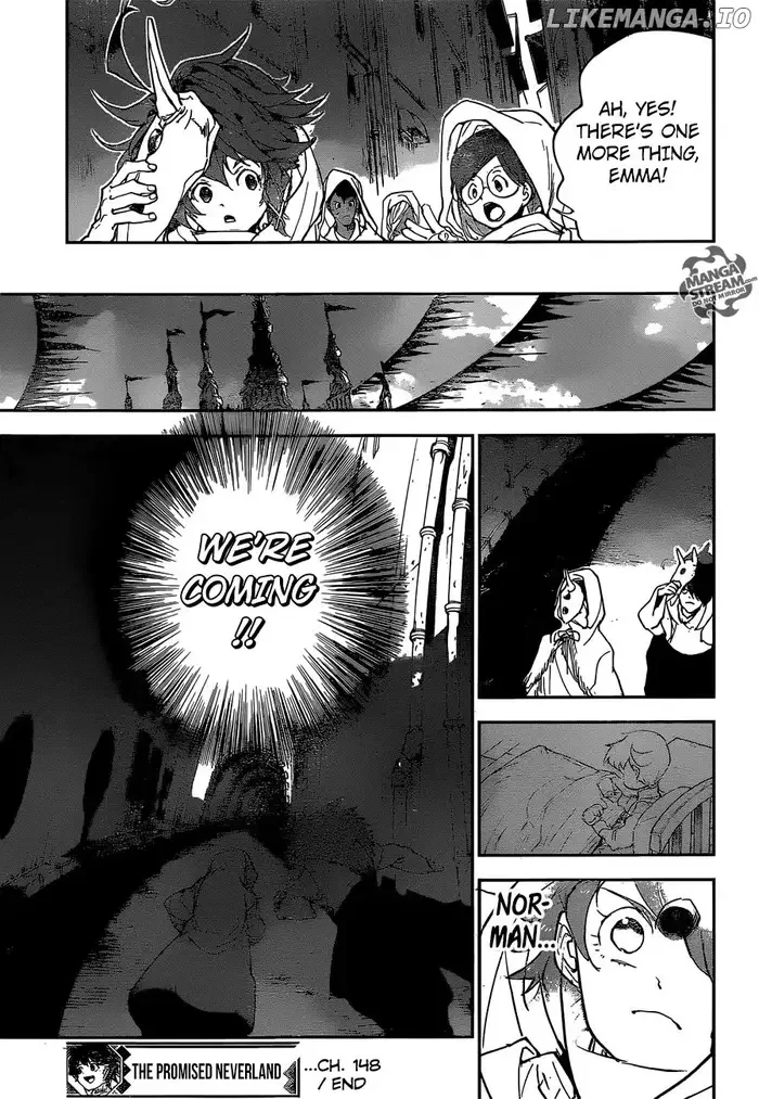 The Promised Neverland Chapter 148