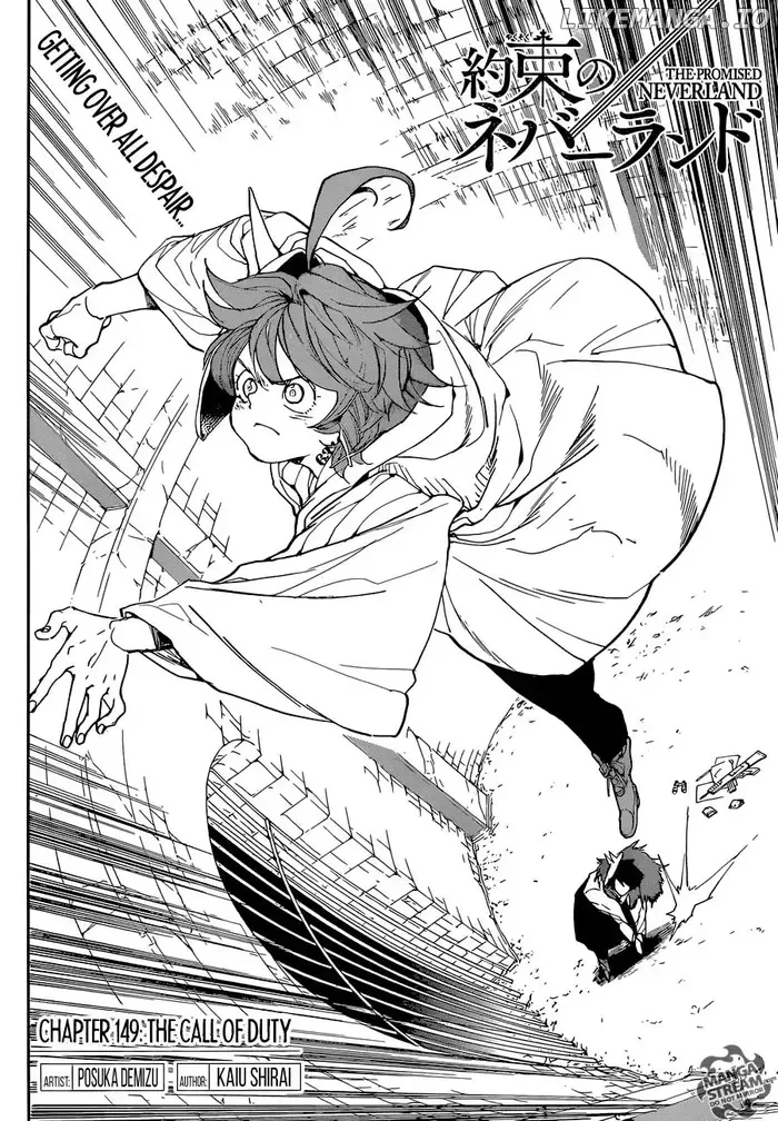 The Promised Neverland Chapter 149