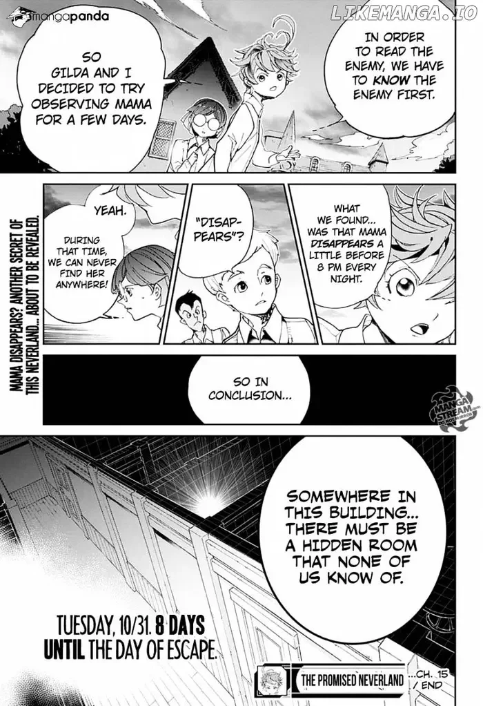 The Promised Neverland Chapter 15