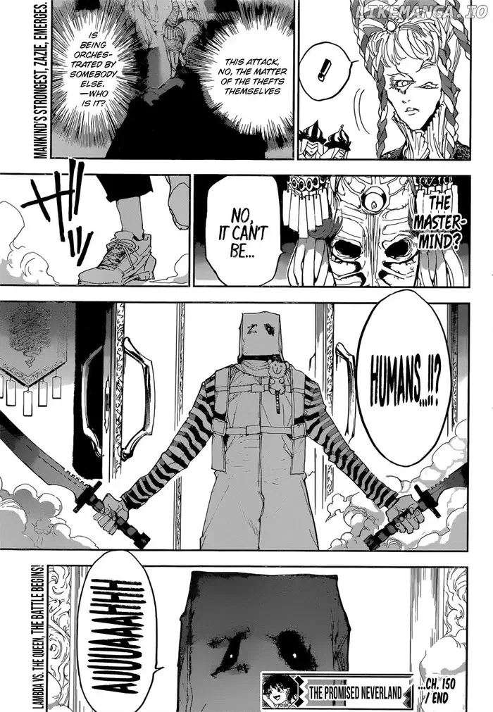 The Promised Neverland Chapter 150