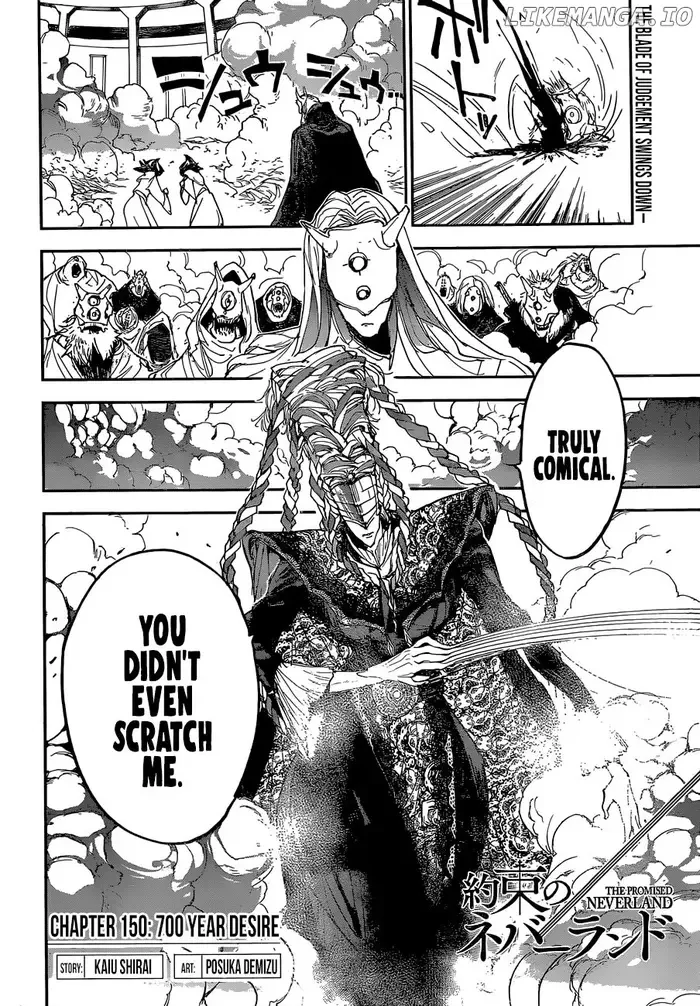 The Promised Neverland Chapter 150