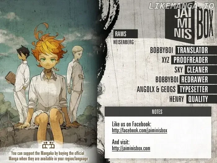 The Promised Neverland Chapter 150