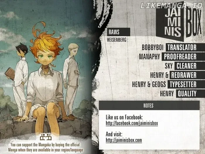 The Promised Neverland Chapter 151