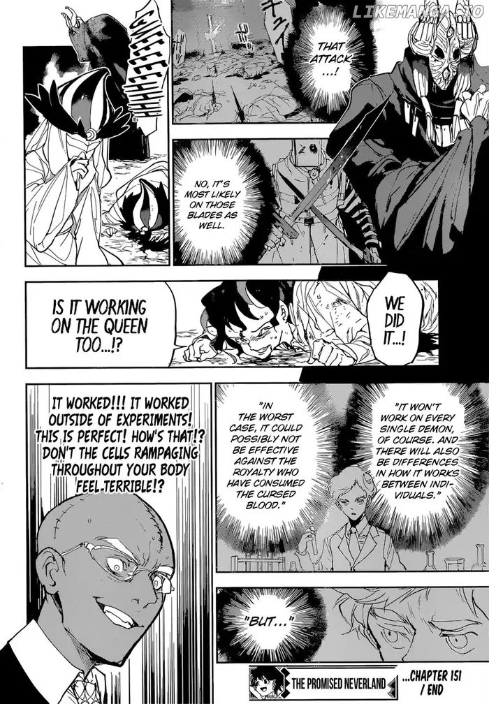 The Promised Neverland Chapter 151