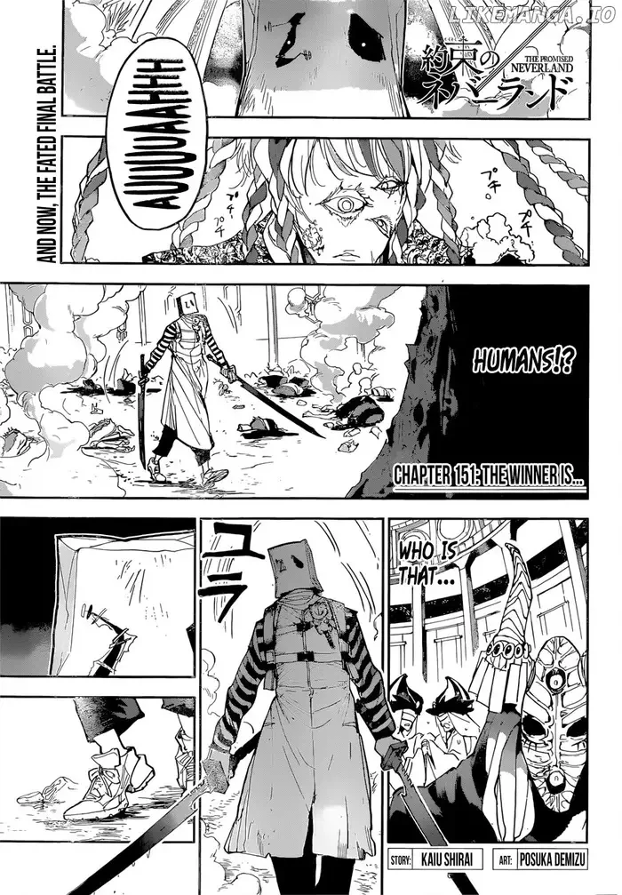 The Promised Neverland Chapter 151
