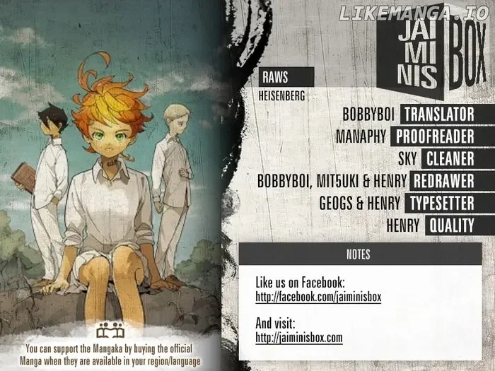 The Promised Neverland Chapter 154