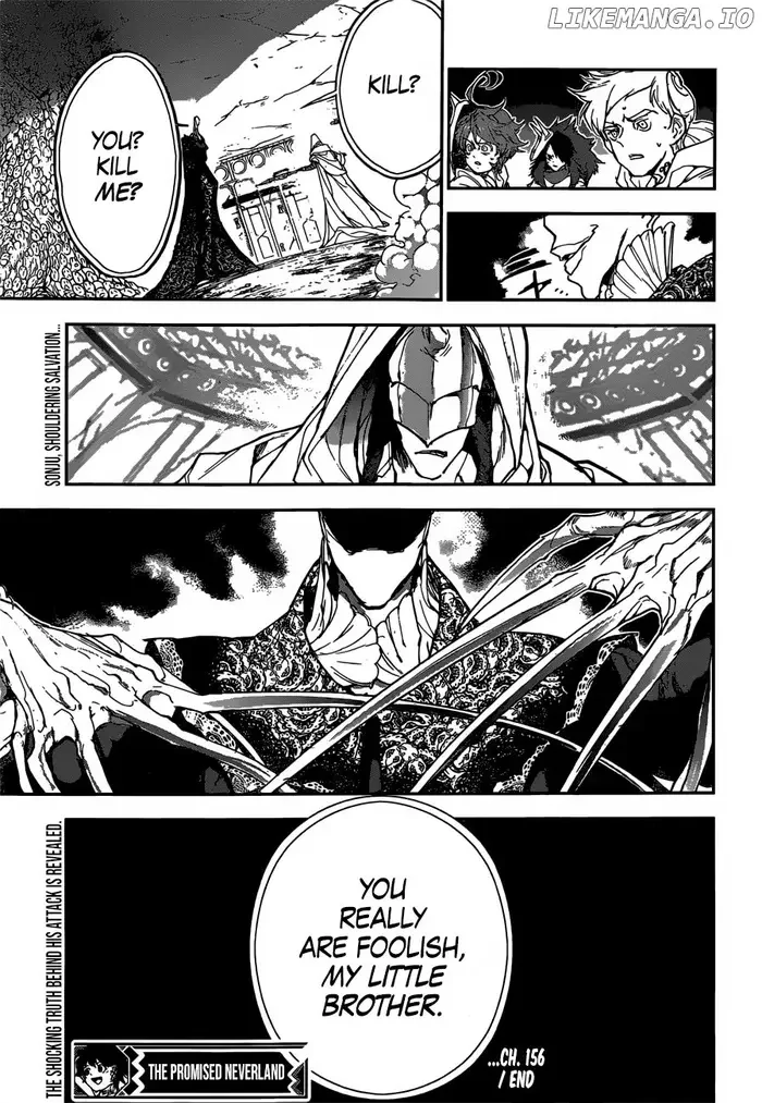The Promised Neverland Chapter 156