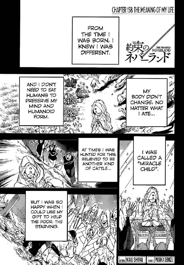 The Promised Neverland Chapter 158