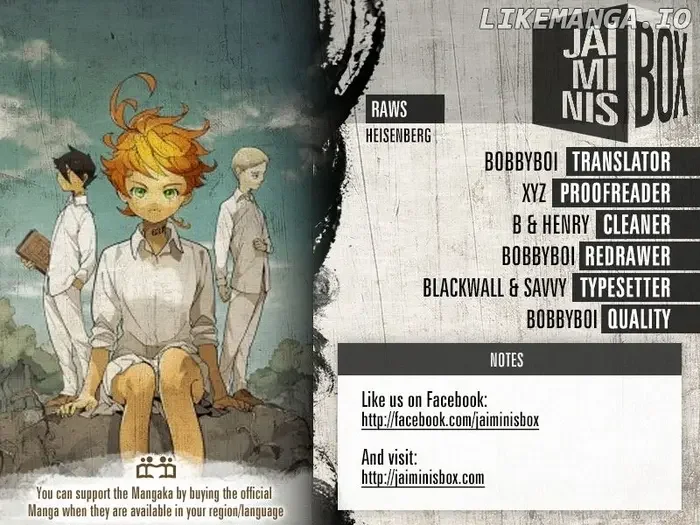 The Promised Neverland Chapter 159