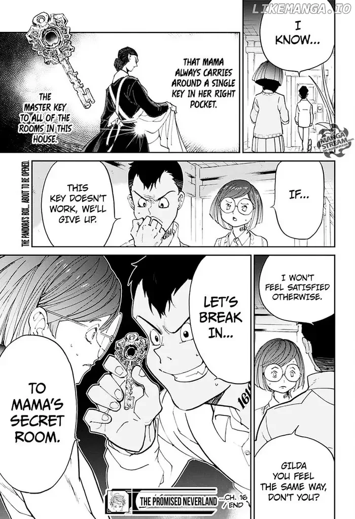 The Promised Neverland Chapter 16
