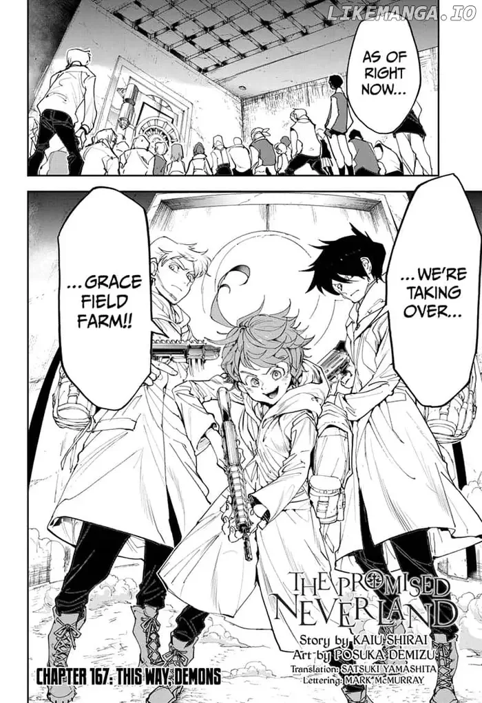 The Promised Neverland Chapter 167