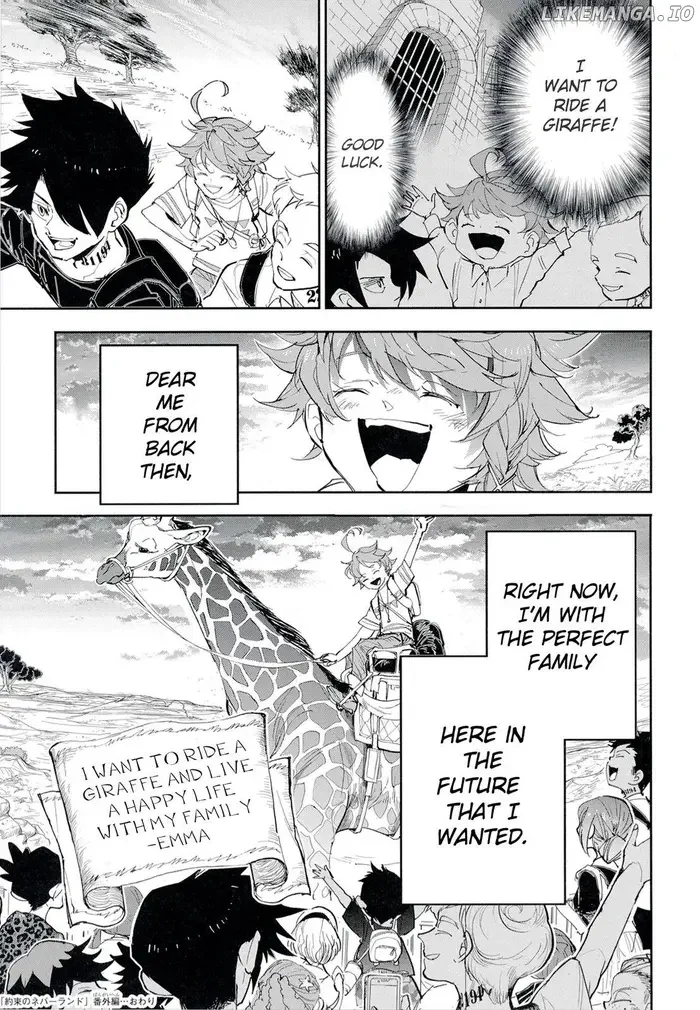 The Promised Neverland Chapter 181.9