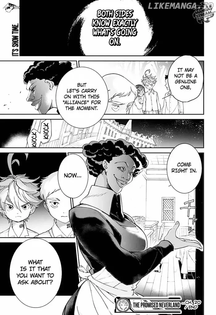 The Promised Neverland Chapter 20