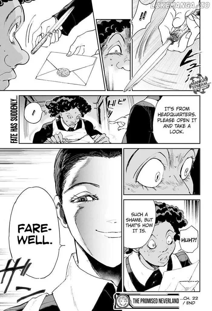 The Promised Neverland Chapter 22
