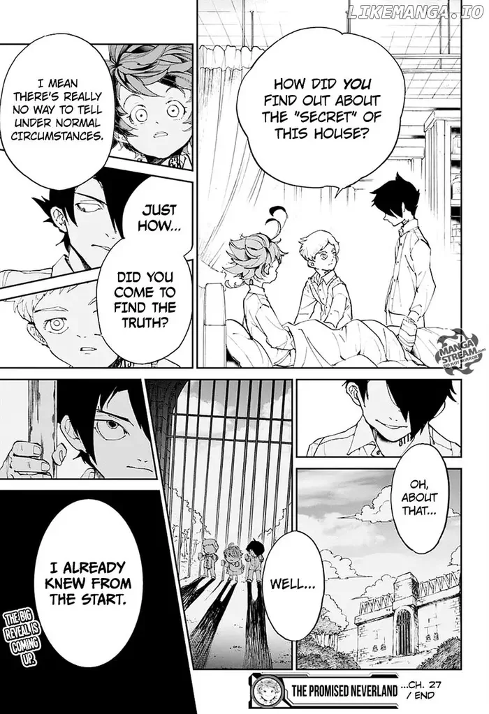 The Promised Neverland Chapter 27